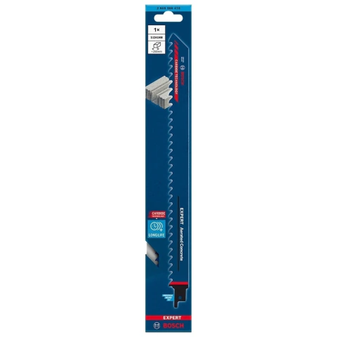 Lâmina Serra Sabre Bosch Aerated Concrete S1241Hm 300mm