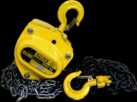 Talha Manual 3,0 Toneladas 5 Metros TML-300A Lynus