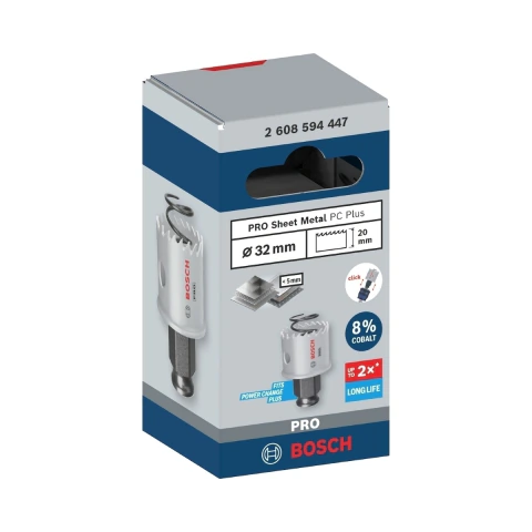 Serra Copo Bosch Pro Sheet Metal Power Change Plus 32mm