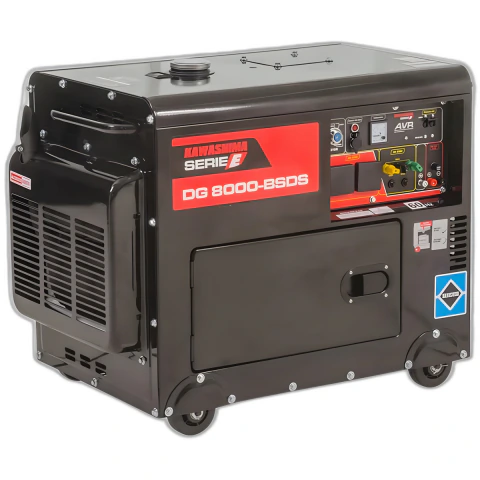 Gerador à Diesel Dg8000Bsds 5700W 230/115V Kawashima