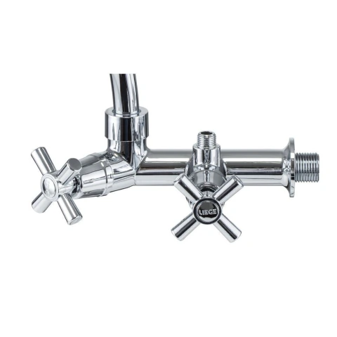 Torneira Para Filtro Bica Móvel Parede Abs Cromado Abertura Rápida 1/2'' BSP C66 Liege
