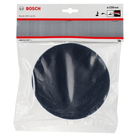 Prato Autoaderente Para Polidora Com Porca M14 Bosch 150mm