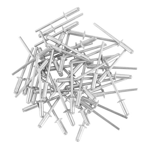 Rebite Repuxo 4,8 x 10mm 50 Unidades MTX Aço Galvanizado