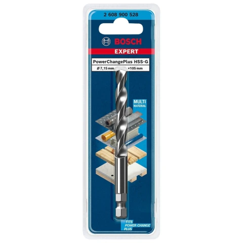 Broca Guia P/Serra Copo Bosch Expert Hss-G 7,15X105mm