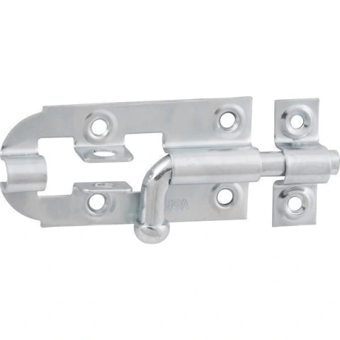 Fechadura redondo 6" aço carbono zincado pacote 12 pç Vonder