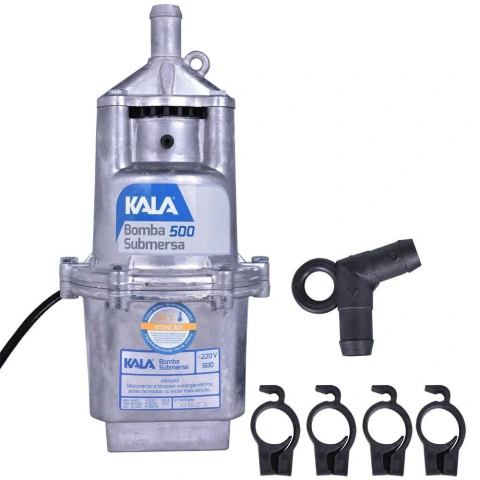 Bomba Submersa Kala Sapo 280W 220V 500 L/h 6'' Poço Elevada