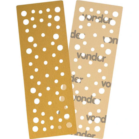 Conjunto Lixa Retangular G800 70X197Mm 10 Peças Nove54 Para Lixadeira Orbital Lov 352B