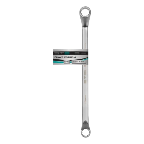 Chave Estrela 10-11 mm Cromo Vanádio 58 HRC 1 Peça Stels