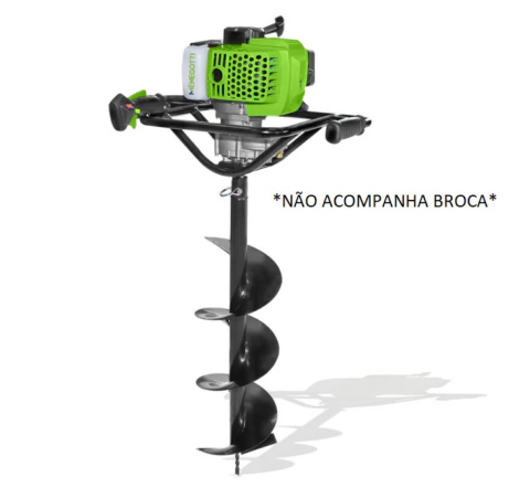 Perfurador de Solo MPS-52 V2 Motor 2T Gasolina Menegotti