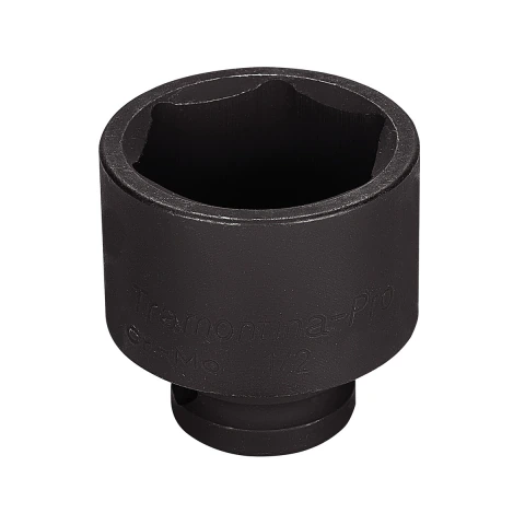 Soquete de Impacto Sextavado 36mm 1/2'' Aço Cromo Molibdênio Tramontina PRO Durável