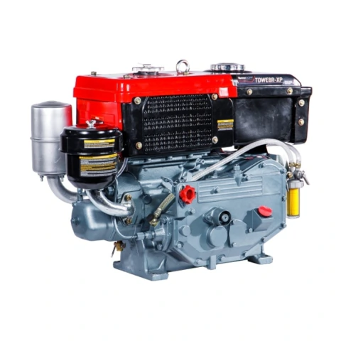 Motor Diesel Toyama 402cc 7.7HP 2600RPM TDWE8R-XP Refrigeração a Radiador Injeção Direta