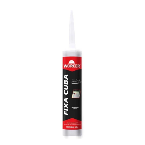 Adesivo Fixa Cuba Base Pu 400G Br Worker