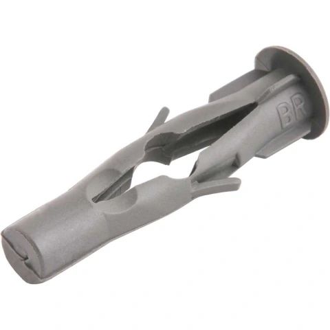 Bucha plástica 8x50mm p/ tijolo vazado c/ 500 peças Vonder