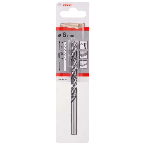 Broca Para Madeira Bosch 3 Pontas 8,0mm