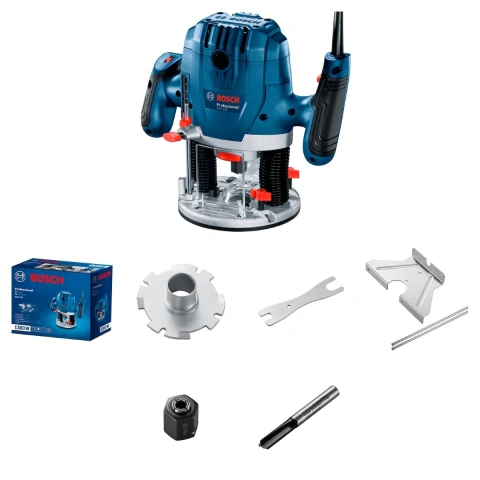 Tupia Gof 130 Bosch 1300W 220V 2 Pinças + 1 Fresa