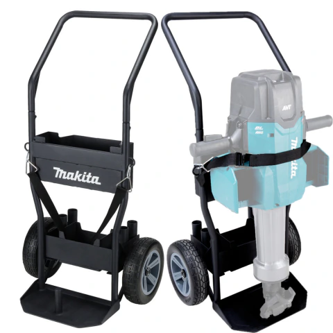 Carrinho de Transporte Makita JM00000674 Suporte Vertical para Martelo Demolidor com Rodas