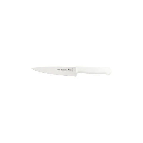 Faca Para Carne Tramontina Profissional Master 6 Polegadas Aço Inox Cabo Branco Antimicrobiana