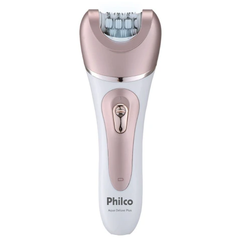 Depilador de Pelos PDP02R AQUA DELUXE Philco Sem Fio Resistente Água Bivolt