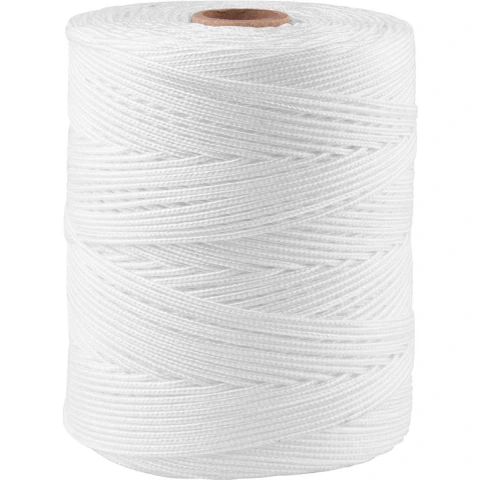 Corda Multifilamento Trançada 2,0mm 1,0kg 408m Branca Vonder