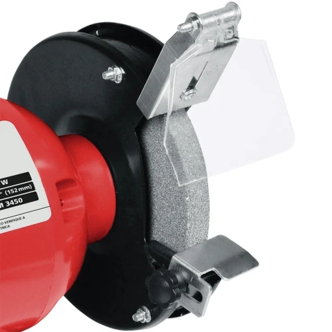 Moto Esmeril 6'' 360W 3450Rpm Bivolt Worker Rebolos Inclusos