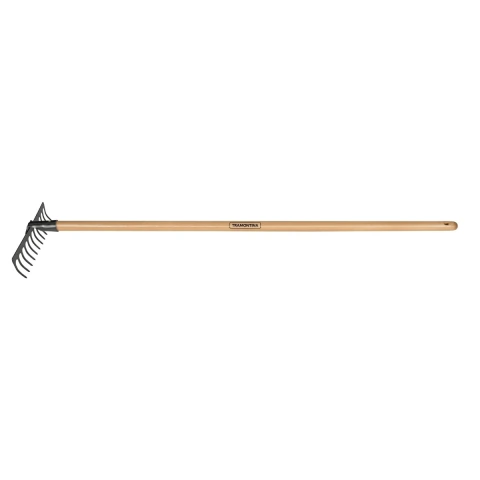 Ancinho Curvo Metálico 12 Dentes 120 cm Lâmina 2 mm 26 mm Diâmetro Tramontina