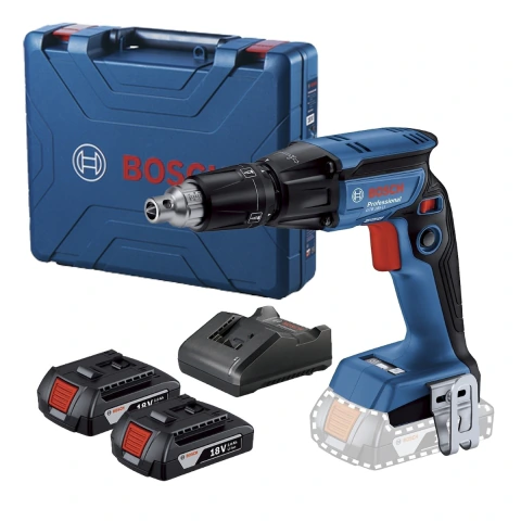 Parafusadeira Drywall Bosch Gtb 185-Li 18V 2 Bat E Maleta