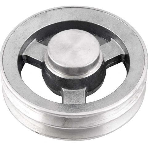 Polia alumínio 130mm 2 canais perfil a Vonder
