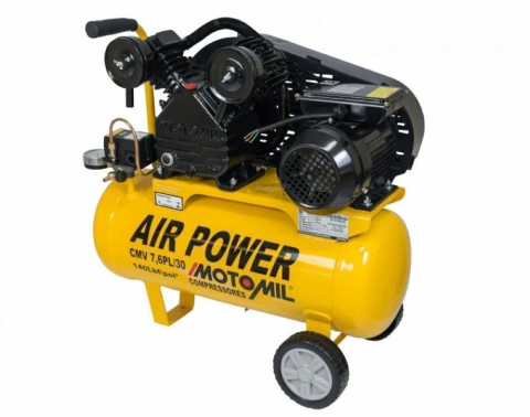 Compressor 140Lbs Monofásico 127/220V CMV-7,6PL/30 Motomil