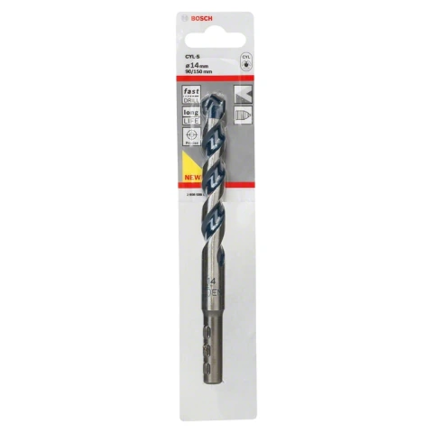 Broca Para Concreto Bosch Cyl-5 Ø14 X 90 X 150 mm