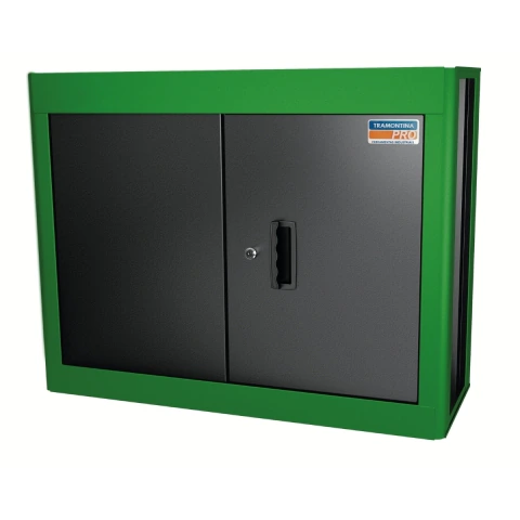 Painel Ferramentas Superior 2 Portas 150 Kg 60 Kg 0,9 mm 100° Aço Conformado Tramontina PRO