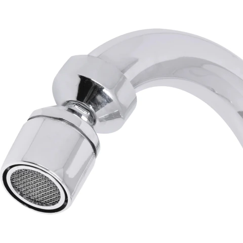 Torneira Cozinha Bica Móvel Parede Abs Cromado 1/2'' BSP C98 Liege Abertura Rápida