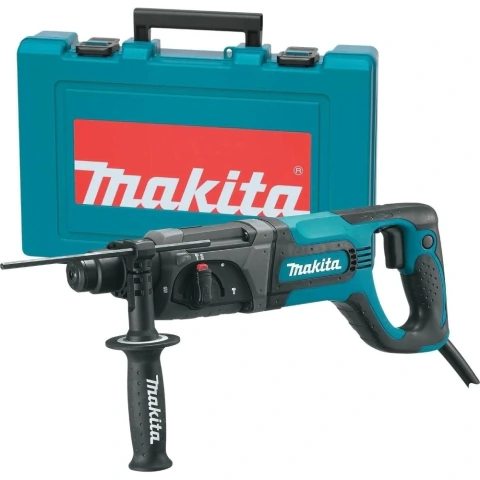 Martelete Combinado SDS PLUS 780W 2,7J Punho Limitador Profundidade Maleta HR2475 220V Makita