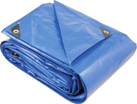Lona polietileno 8x7m azul 200 micras reforçada Vonder Plus