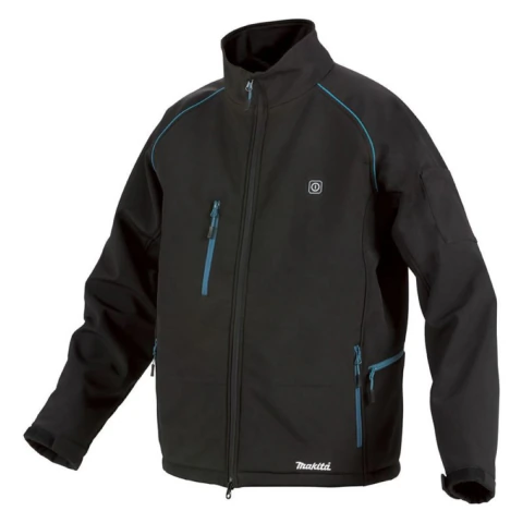 Jaqueta Térmica Aquecida Makita DCJ205ZM 18V LXT Tam M Impermeável Ideal para Frio Sem Bateria