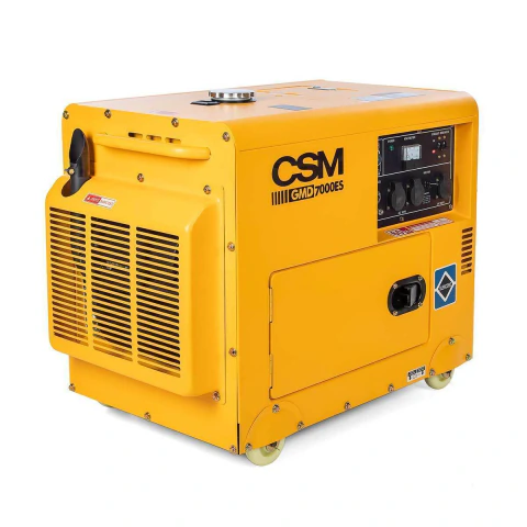 Gerador Diesel 6,25 KVA 9 HP Mono Gmd 7000Es Csm