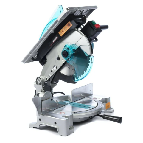 Serra Esquadria de Bancada 260Mm 1650W Com Esquadro Coletor de Pó Lâmina LH1040 220V Makita