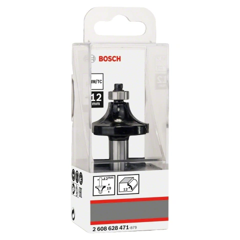Fresa De Arredondar Bosch Standard 12mm R1 12mm L19mm G70mm