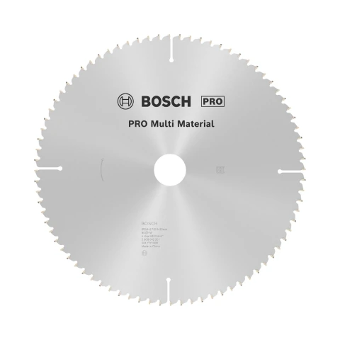 Disco De Serra Circular Bosch Pro Multi Material 254mm 80D