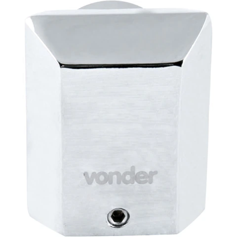 Fixador de Porta Cromado FP 404 Vonder