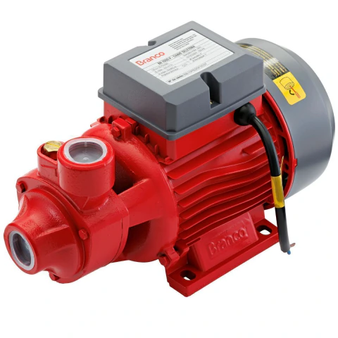 Bomba Periférica Branco BB1000P 1CV 220V Monofásica Elétrica Água Limpa 53MCA 50LMi Rotor Latão IP44