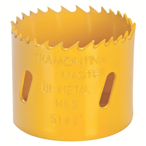 Serra Copo Bi-Metálica 41 Mm 1.5/8'' Dentes Aço Rápido HSS Tramontina MASTER