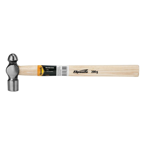 Martelo Bola 200g Aço 45 Madeira