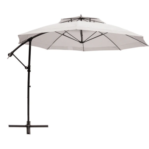 Ombrellone Suspenso Provence Giratorio 3,50 metros Branco