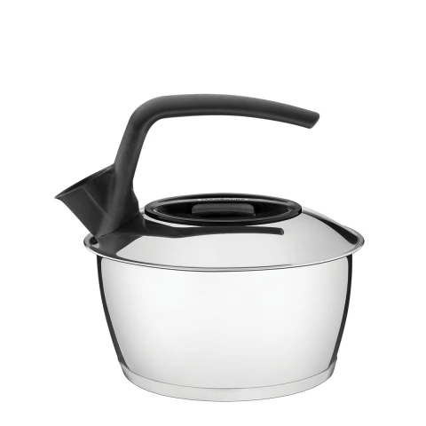 Chaleira Tramontina Aço Inox Fundo Triplo 1,5 L Cabo Antitérmico Para Indução Gás Elétrico