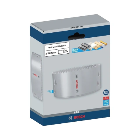 Serra Copo Bosch Pro Multi Material Cobalto 102 mm 4''