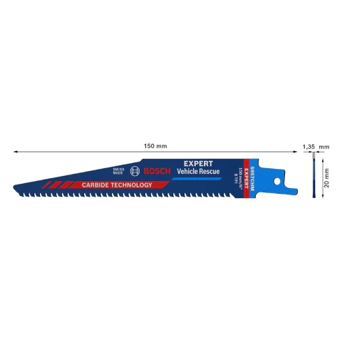 Lâmina Serra Sabre Bosch Expert S957Chm Endu. Vehicle Rescue