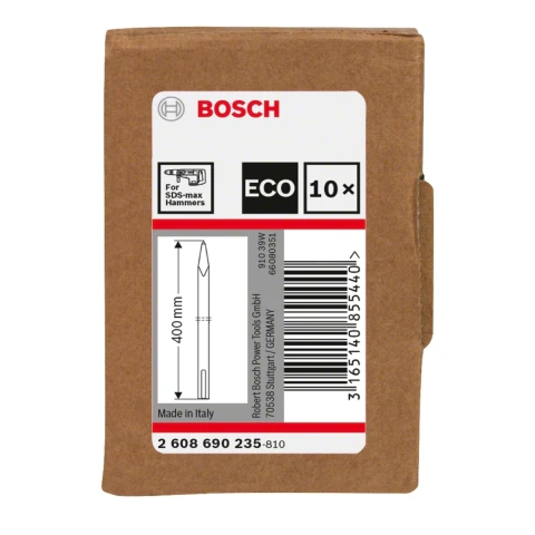 Cinzel Bosch Sds-Max mmpp 400 mm 10 Peças