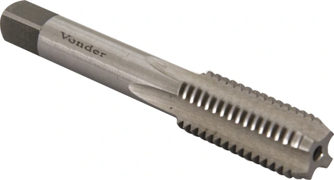 Macho manual aço rápido m14,00x2,00 2 peças din 352 Vonder