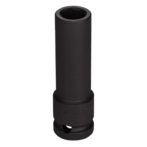Soquete de Impacto Sextavado Longo 1/2'' 15mm Aço Cromo Molibdênio Tramontina PRO Hyper Drive
