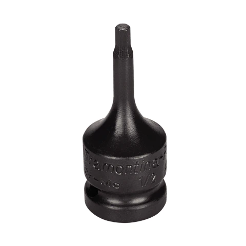 Soquete Impacto Hexagonal 5 mm 1/2'' Alta Durabilidade Metal Cromo Molibdênio Tramontina PRO
